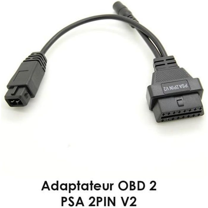 Adaptateur PSA 2 pins - OBD2