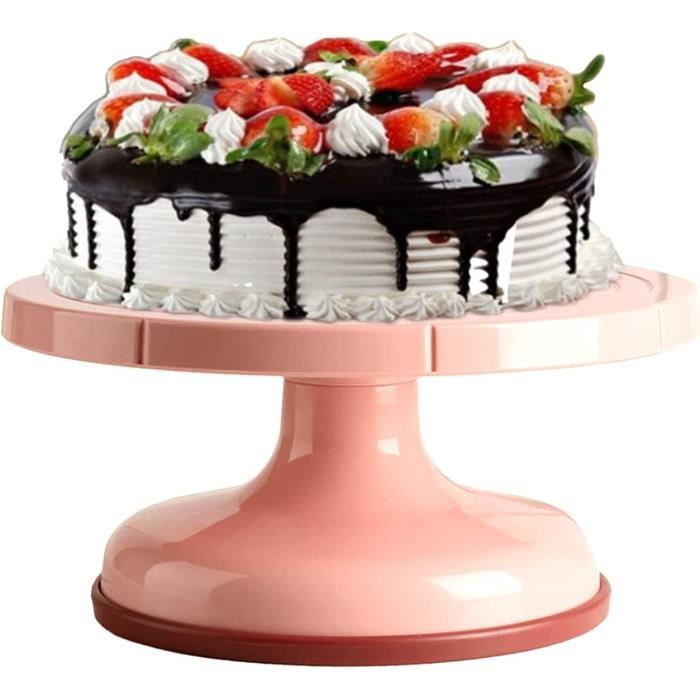 Plateau tournant à gâteau, nouvelle version, ensemble de décoration de  gâteau avec