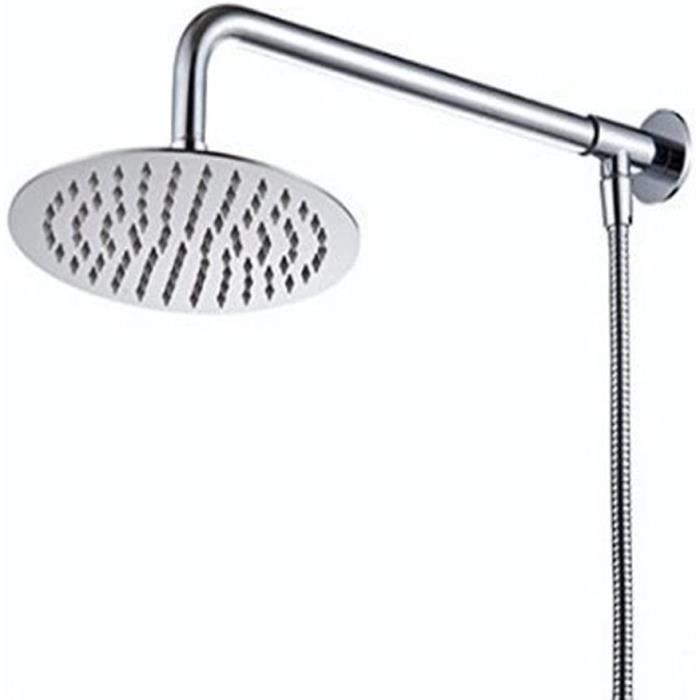 Douchette à main de salle de bain, pomme de douche haute pression de salle de bain, ensemble de pomme de douche avec tuyau et support réglable | Leroy Merlin
