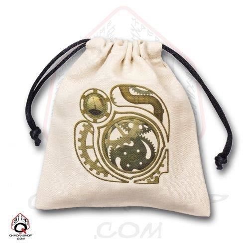 Q WORKSHOP QWOELV41 Sac à dés Elfique Beige & Noir Basic Q WORKSHOP QWOELV41 Sac à dés Elfique Beige & Noir Basic