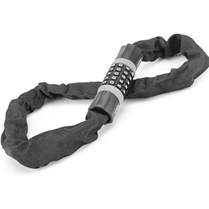 Chaîne Antivol Vélo 120 CM, Cadenas Vélo Antivol Haute Sécurité avec 5 Chiffres, Antivol Moto Sans Clé avec Couvercle, Anti Voleur Velo pour Vélos | Leroy Merlin Chaîne Antivol Vélo 120 CM, Cadenas Vélo Antivol Haute Sécurité avec 5 Chiffres, Antivol Moto Sans Clé avec Couvercle, Anti Voleur Velo pour Vélos | Leroy Merlin