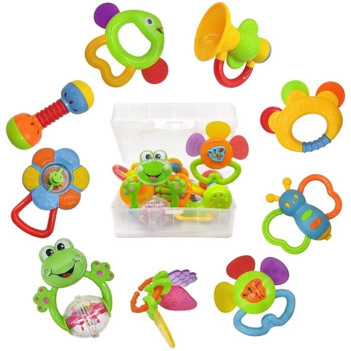 Ensemble Hochet Bebe Cadeau Bebe 3 6 9 Mois 11 Pieces Rose Cdiscount Jeux Jouets Ensemble Hochet Bebe Cadeau Bebe 3 6 9 Mois 11 Pieces Rose Cdiscount Jeux Jouets