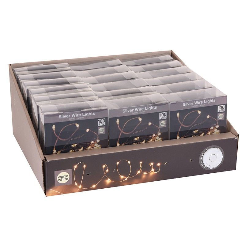 Mini Guirlande LED à Piles Feuillage (lot) - Ambiance LED