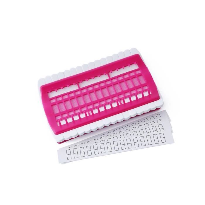 Organisateur de fil à broder, 10 pièces en plastique pour support de fil à point de croix, outil de rangement pour travaux d'aiguil - Beaux-Arts et Loisirs créatifs