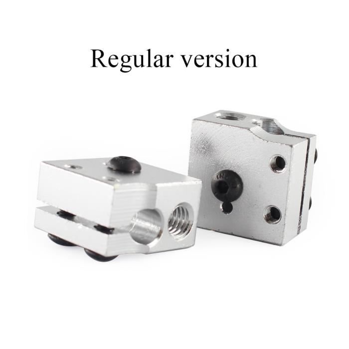 Blocs Chauffants En Aluminium Pour Imprimante 3D - 10 Pièces 20x16x12mm