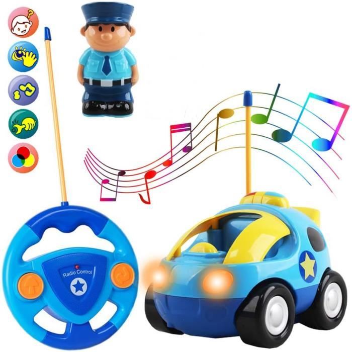 Voiture Police Dickie Volkswagen Tiguan - 25cm - Avec Sons Et Lumières - Piles Incluses - Dès 3 Ans