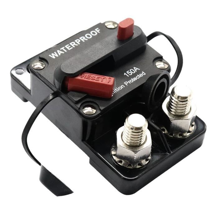 Disjoncteur Voiture Audio DC 12V - 24V Disjoncteur Pour