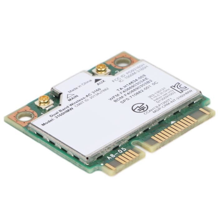 AW XB591NF RZ616 MT7922A22M Carte Sans Fil M.2 WiFi 6E 5.2 Tri Band