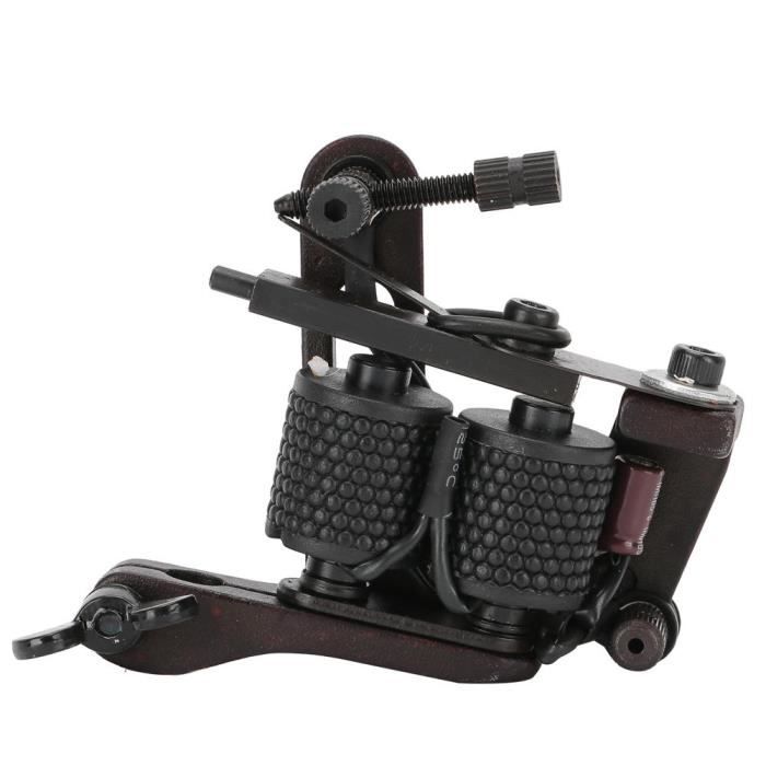 ESTINK Machine à tatouer à bobine Pistolet à tatouer pour tatoueur débutant (220102Red