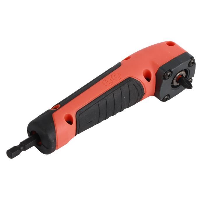 Adaptateur Angle Droit Pour Perceuse - 105°, Connexion 1/4" - Accès Aux Espaces étroits, Verrouillage Magnétique