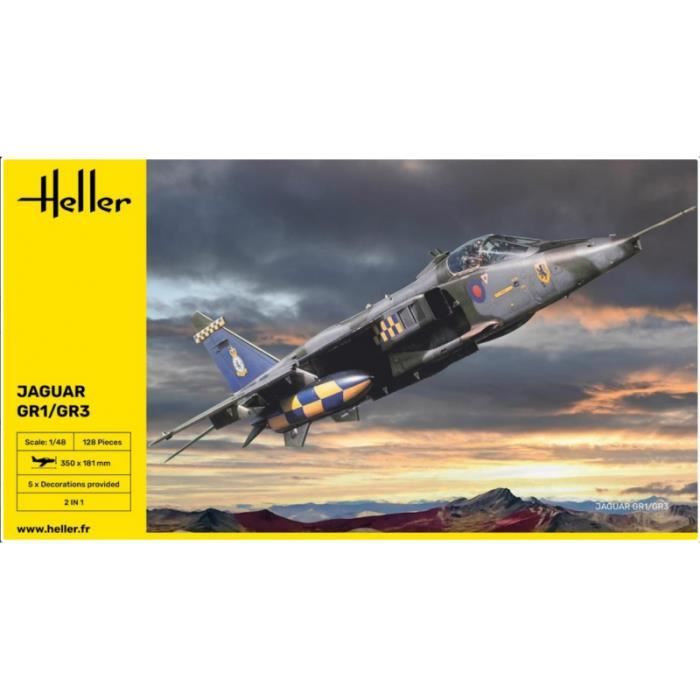 Maquette Heller Cadet L017 Jaguar d'entrainement 1/100 - Modélisme