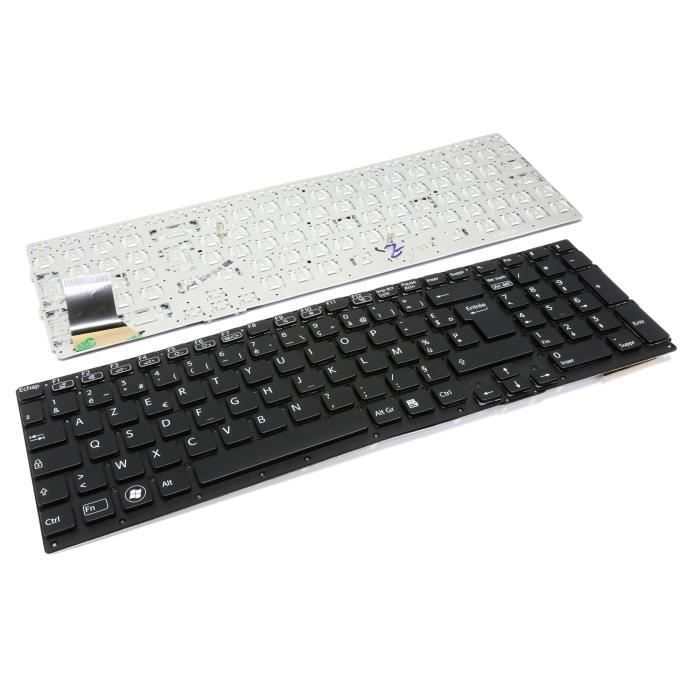 Clavier Sony Vaio Vgn-Aw Series, Español. Noir 53010BE23-203-G 9Z.N7ASW