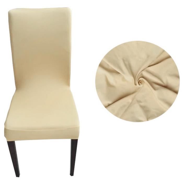 Housse De Chaise 2pcs Polyester Couverture Cuisine Salle A Manger