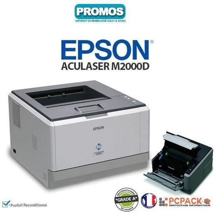 Imprimante laser HP ACULASER M2000DN Toner non inclus USB filaire Garantie