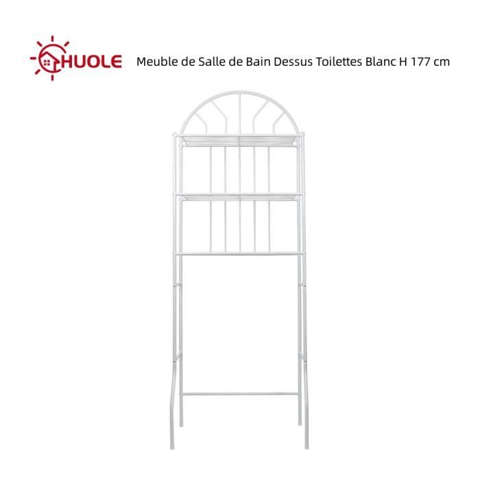 Étagère D'angle De Douche Réglable 4 Niveaux | Support Télescopique 254-360 Cm | Sans Perçage - 4