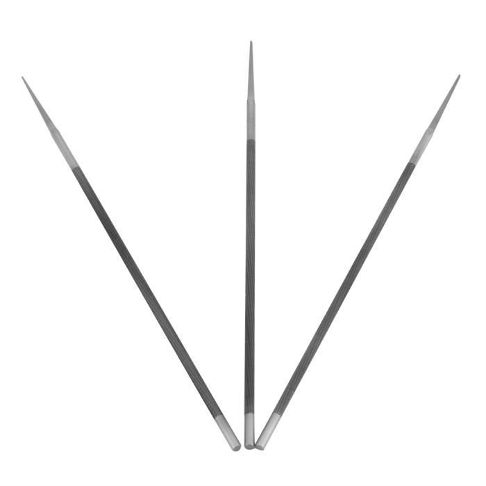 Lime D'affûteuse De Tronçonneuse - YOSOO - Jeu De Limes D'affûtage - 12