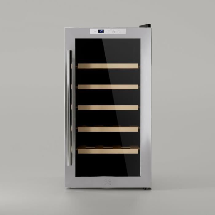 Cave à vin - LES PETITS CHAMPS - CAVC18 - 18 bouteilles - Réglage électronique - Eclairage LED - Les Petits Champs