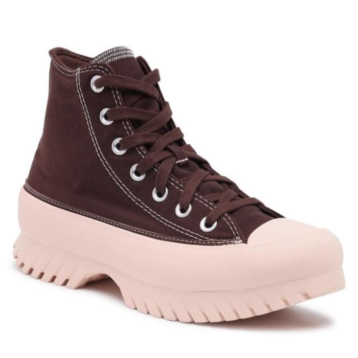 Chaussures CONVERSE A04633C Marron - Femme/Adulte - Lacets - Plat - Textile