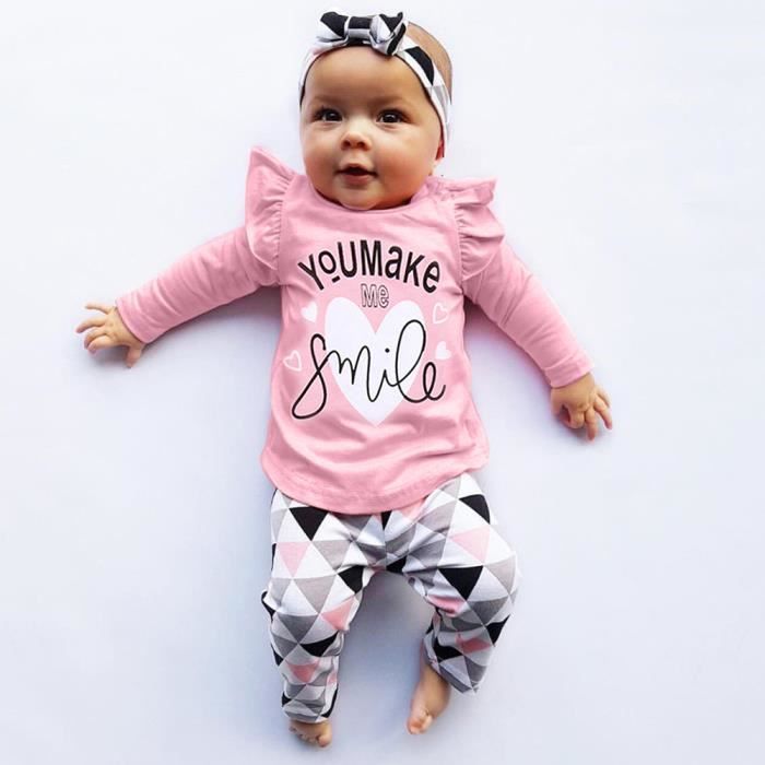 Nourrisson Enfant Nouveau Ne Lettre Filles Bebe Imprimer Hauts Pantalons Geometriques Tenues Set Rose Rose Rose Cdiscount Pret A Porter Nourrisson Enfant Nouveau Ne Lettre Filles Bebe Imprimer Hauts Pantalons Geometriques Tenues Set Rose Rose Rose Cdiscount Pret A Porter
