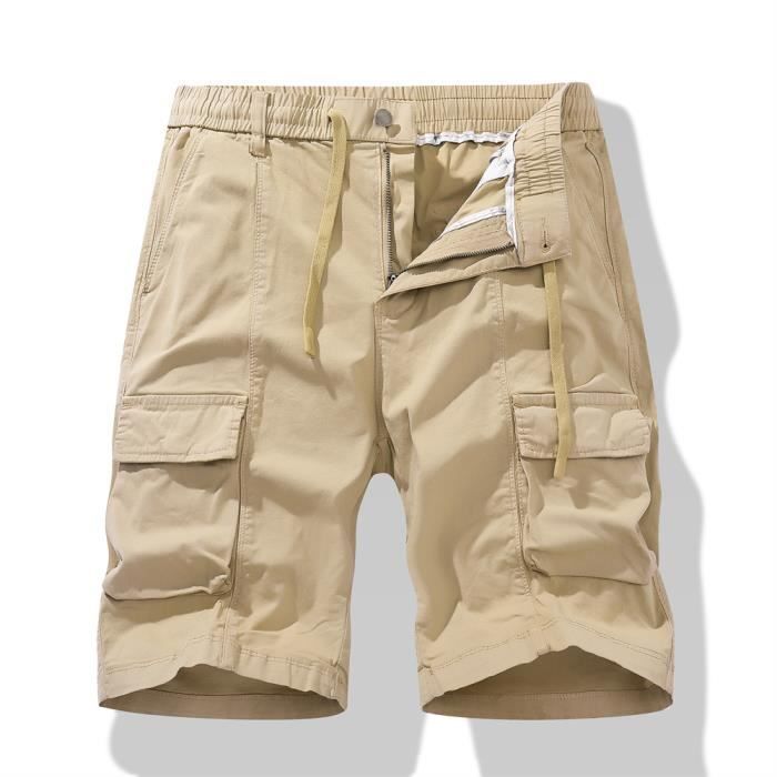 Short homme multi poches deals