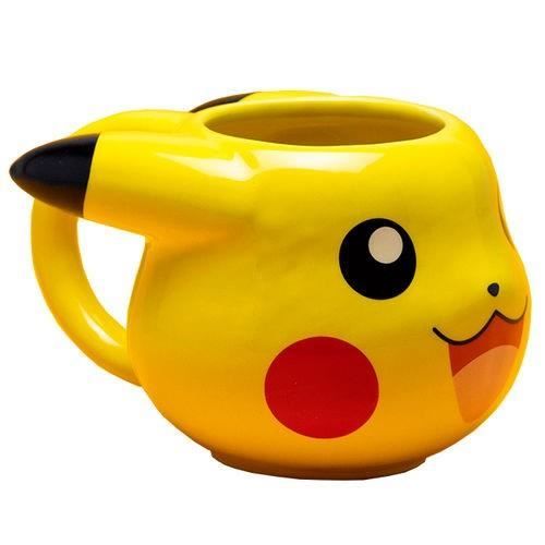 Tasse - POKEMON - Mug Pikachu - 500Ml - Décor imprimé haute qualité - Jaune
