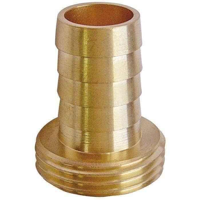 Raccord mâle laiton - RACO EXPERT - 25 mm - 26x34 - Or - Jaune