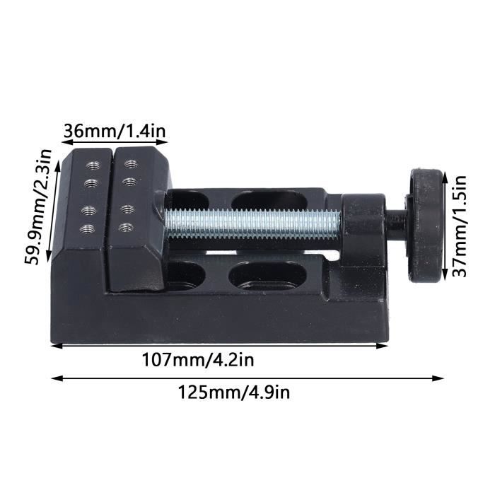 Mini étau De Table En Alliage Aluminium - Petite Pince Pour Bijouterie, Modélisme, Bricolage Précis