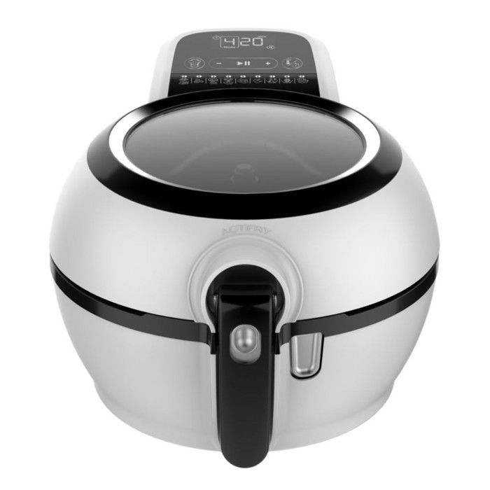 Friteuse SEB Actifry Genius - Hot air fryer - 1,2 kg - 9 réglages automatiques - Noir, Blanc