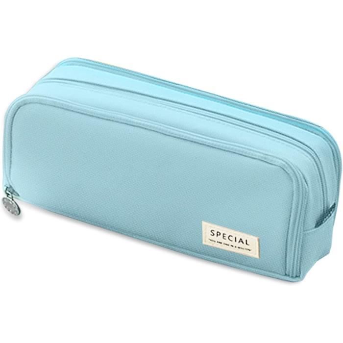 Trousse à Crayons Rectangulaire Barbie - Fermeture éclair, 17x12 Cm, Motif "Make Today Magic", Rose