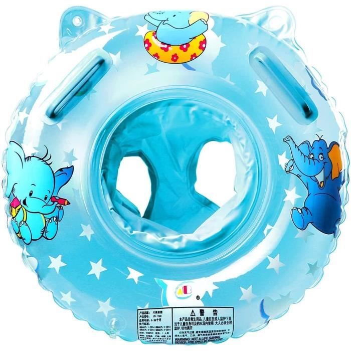 Bébé Siège De Piscine - Anneau De Natation Gonflable Avec Dossier Coccinelle - Flotteur Pour Bébés 6-36 Mois (12-38 Lb) - Sécurité Et Plaisir Garantis !