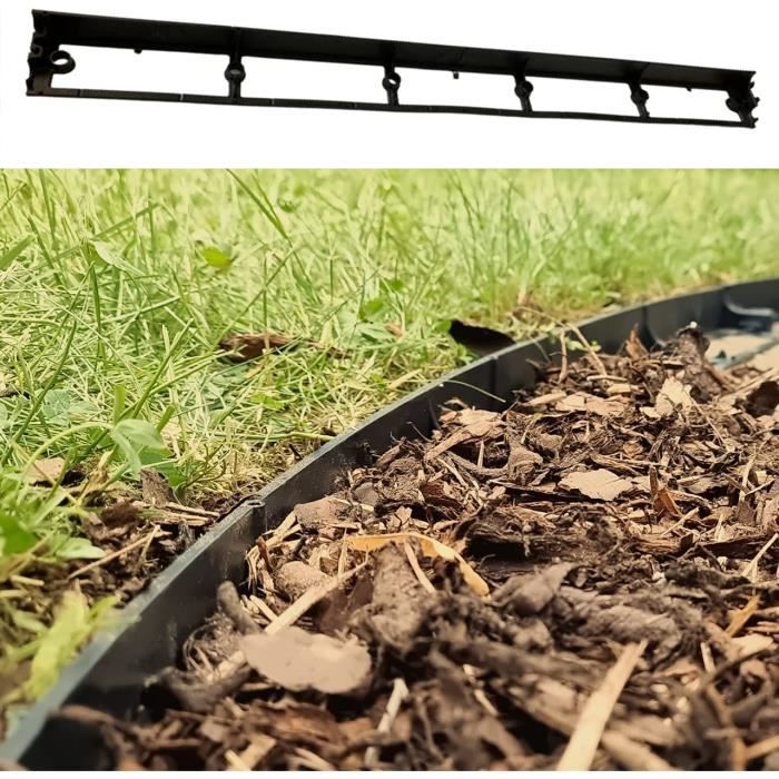 GARDENIX® 100 Pezzi Picchetti Ancoraggio Per Giardino, Fissaggio Telo E Tessuto, 120mm Resistenti UV