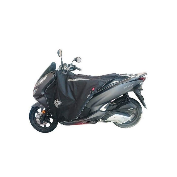 Couvre-Jambes Scooter Tucano Urbano Termoscudo | Noir | Étanchéité IP | Système Anti-Flottement S.G.A.S