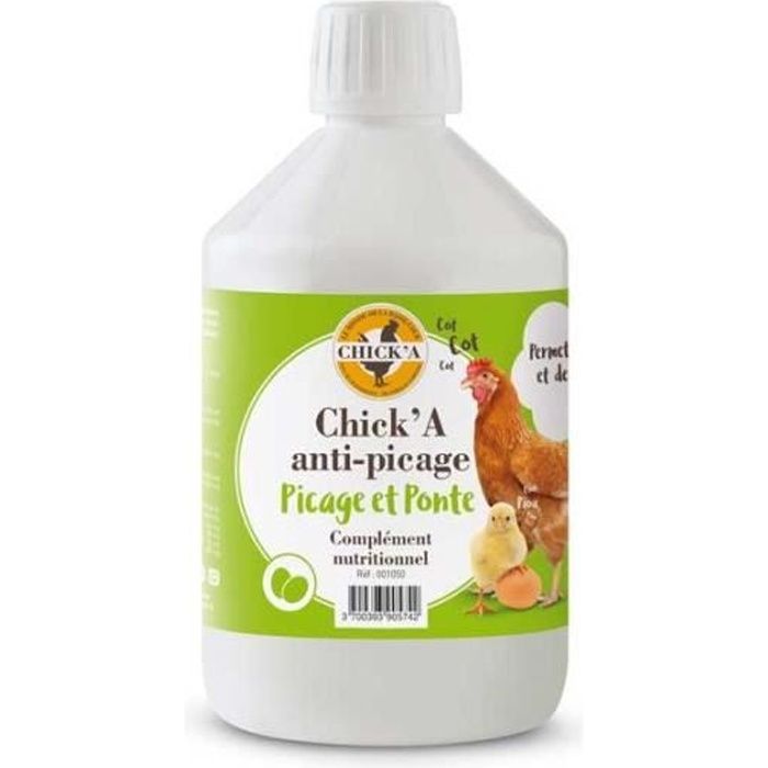 Comparer les prix de CHICK'A ANTI-PICAGE POUR POULE