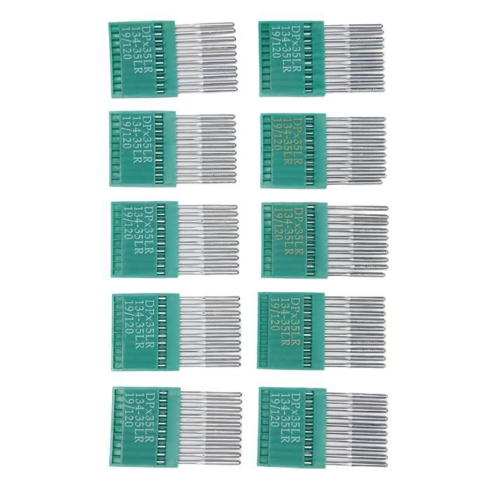 Lot De 30 Aiguilles Machine à Coudre 75/11 - Sourcing Map - Acier Inoxydable