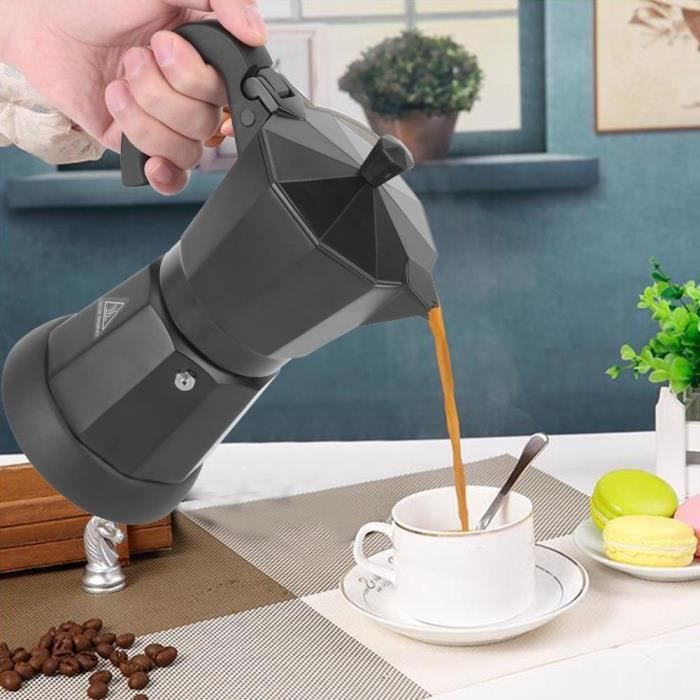 Cafetière électrique Vinnyooc 300ml - Pour 1 à 6 Personnes, Portable, Avec Base 360° - Idéale Maison, Bureau, Fêtes