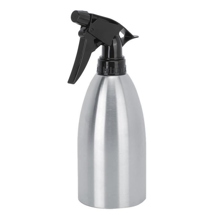 Vaporisateur vide Pulvérisateur Remplissable 304 en acier inoxydable main Appuyant sur Arrosoir Arrosage Pot Bouilloiremulti fonctionnelle Pression de Pompe Intérieur Jardin Extérieur Plantes (250ML