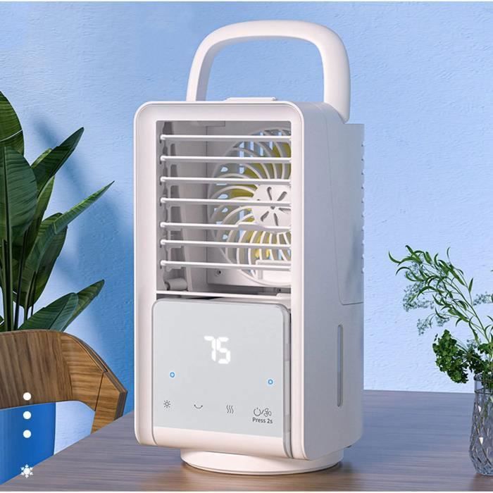 Rafraîchisseur dair - VVIKIZY - Mini climatiseur portable - Blanc - 1029 g - 700 ml - Vvikizy