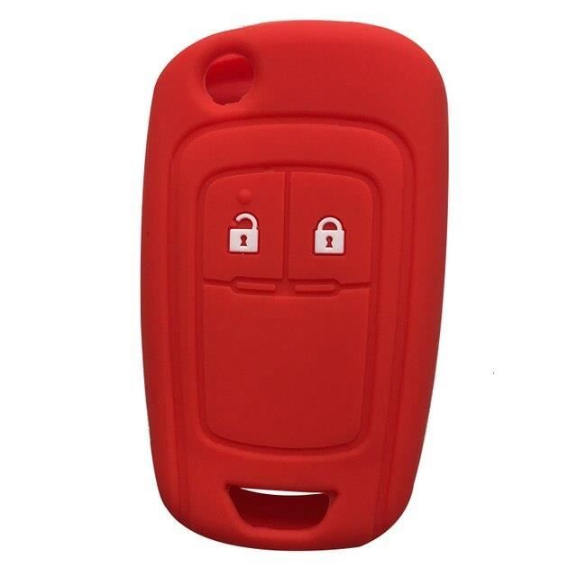 COQUE DE CLE,redCoque De Clé En Caoutchouc, Étui Pour