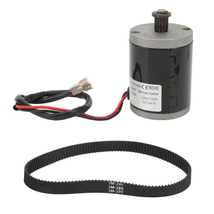 MY1025 12V 250W Haute Vitesse Moteur à Courant Continu Brossé 2750rpm Moteur Électrique à Courant Continu en Aluminium à Haute Efficacité pour Scooter Électrique