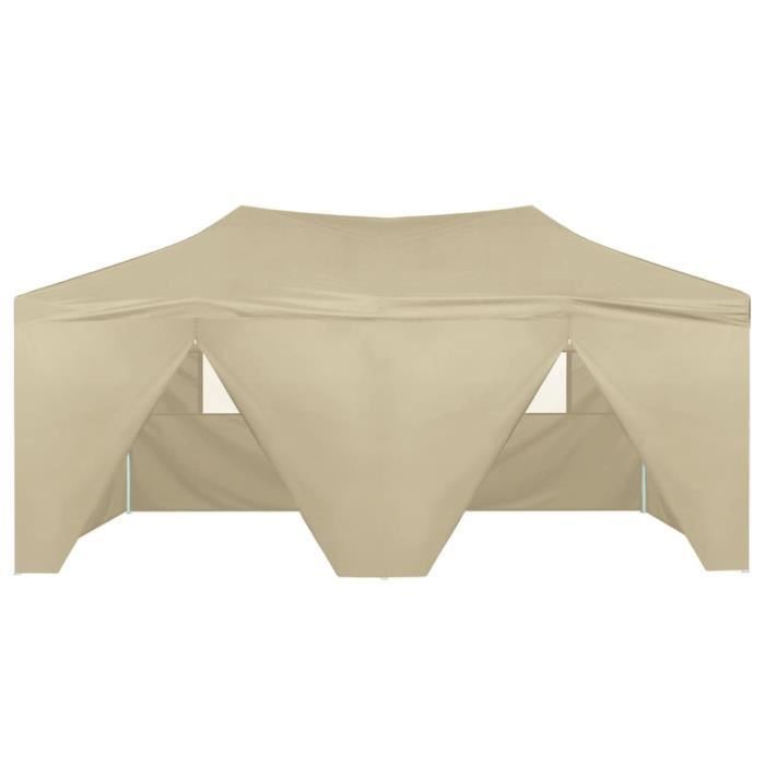 Tente Pliable Avec 3 Parois 431x291x315 Cm Anthracite
