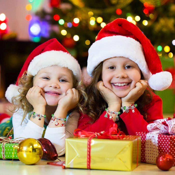Calendrier De L'Avent 2025 Friends - Bracelet Avec 24 Breloques Et Perles - Cadeau Fan Série TV Pour Noël