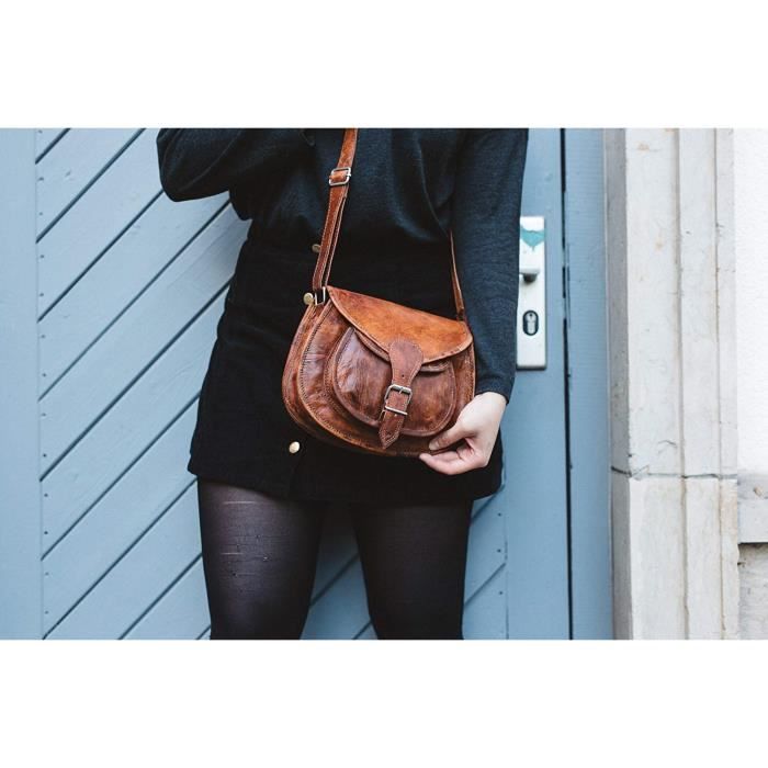 Sac a top main gusti cuir