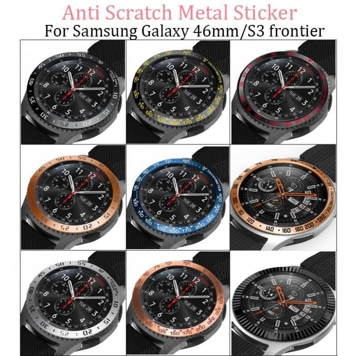 Cadran de montre anneau de lunette pour Samsung Gear S3 Frontier
