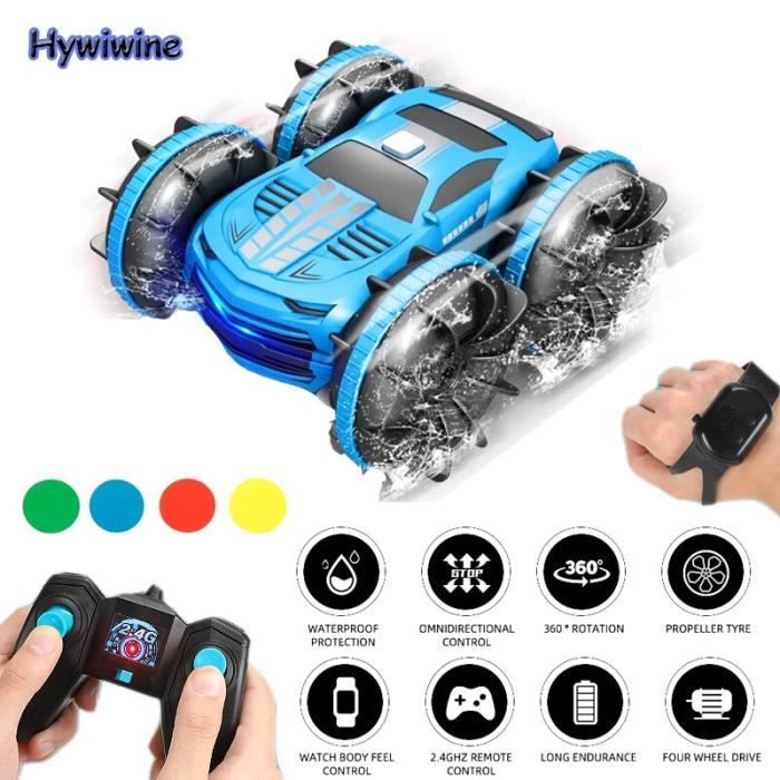 JONRRYIN Auto Tamponneuse Télécommandée 2 Pièces Multijoueur - Voitures RC Drift Avec Poupée Éjectable, Musique Et Lumières, Jeu Collision Dès 6 Ans