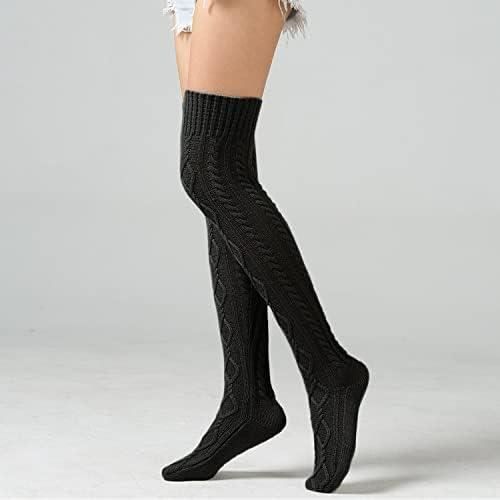 Chaussettes hautes chaudes hotsell femme