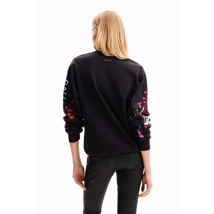 Haut Confortable Style Urbain Sweatshirt Femme Desigual Jers_leknes - Coupe Moderne Et Confortable Sweatshirt Desigual