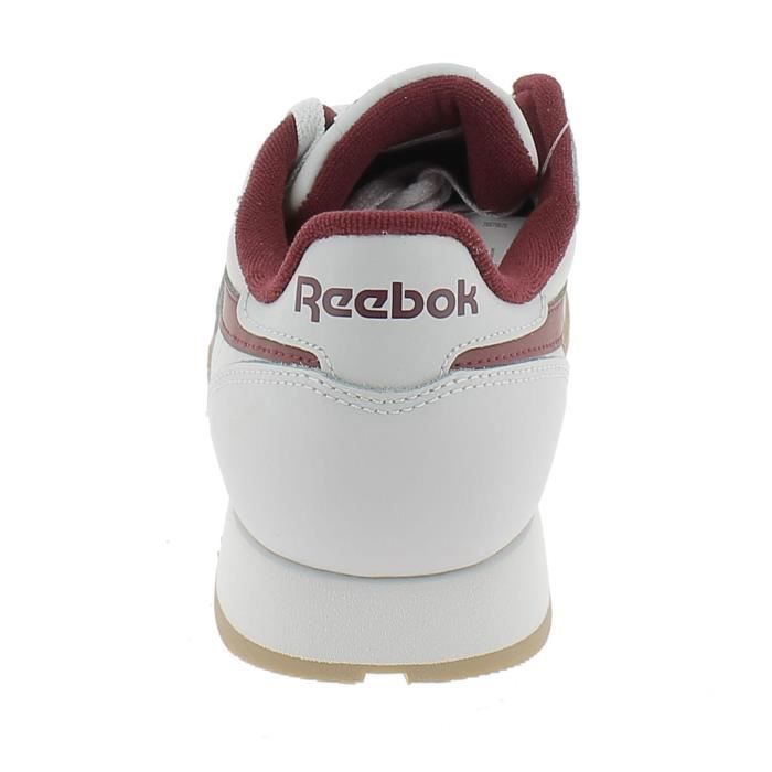 REEBOK CLASSIC LEATHER CHAUSSURES DE SPORT POUR HOMME BLANC FV9868