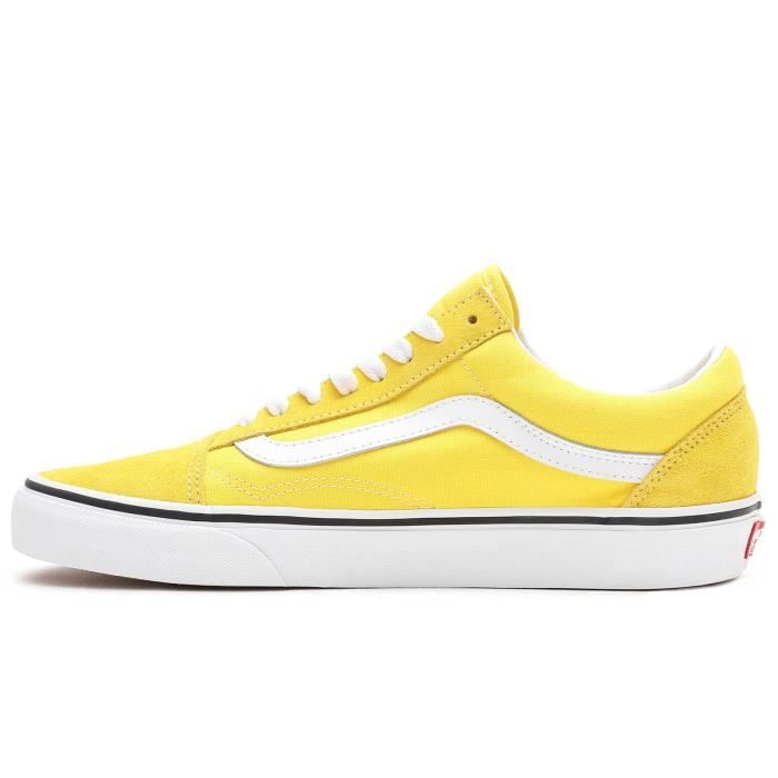 Vans a on sale carreaux jaune