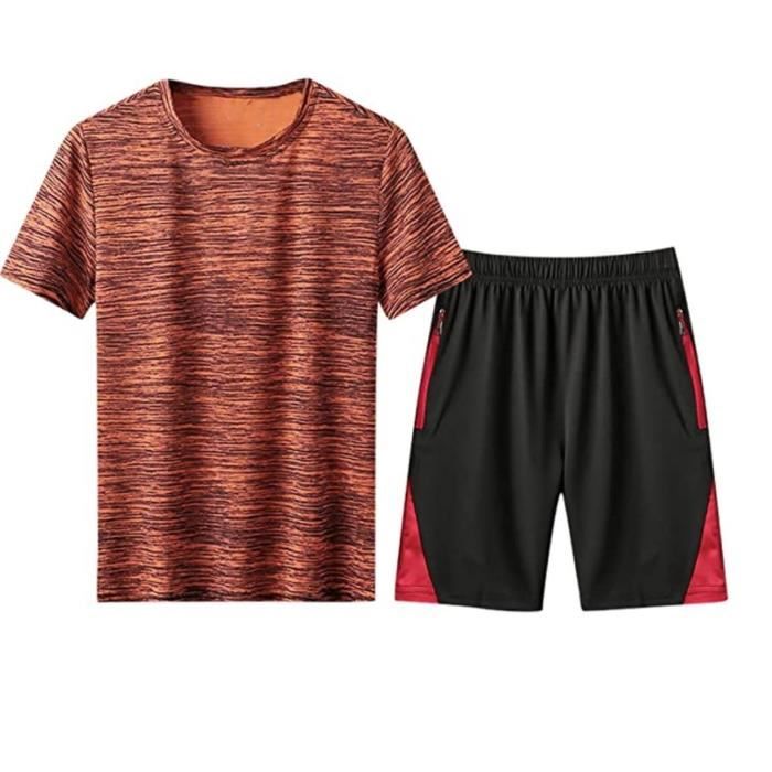 Ensemble short tee shirt homme sport sales