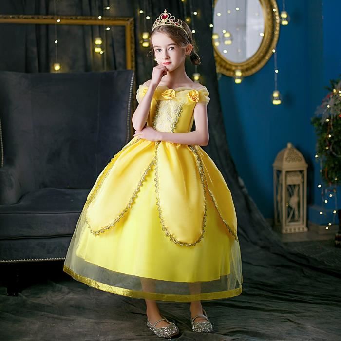 Deguisement robe de sales princesse pour petite fille